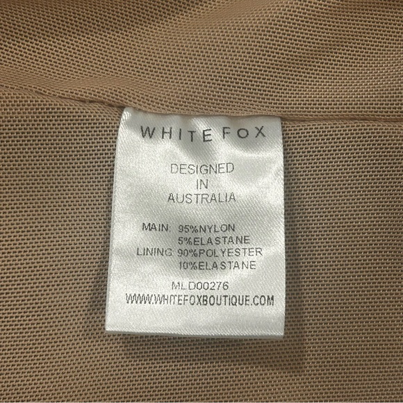 White Fox A Good Night Lace Long Sleeve Bustier Size medium aso Abby McKnight - Picture 15 of 16